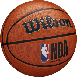 Мяч баск. WILSON NBA DRV Pro, WTB9100XB07 р.7, резина, бутил.камера, оранжевый