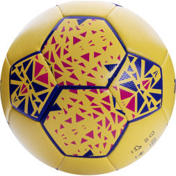 СЦ*Мяч футб. TORRES Bravo-5, F324115, р.5, ПУ, 4 сл, 32 п, гибрид.сшивка, желтый