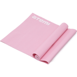 Коврик для йоги и фитнеса Atemi, AYM01P, ПВХ, 173х61х0,3 см, розовый