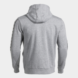 CHAQUETA CON CAPUCHA HEROIC GRIS NEGRO