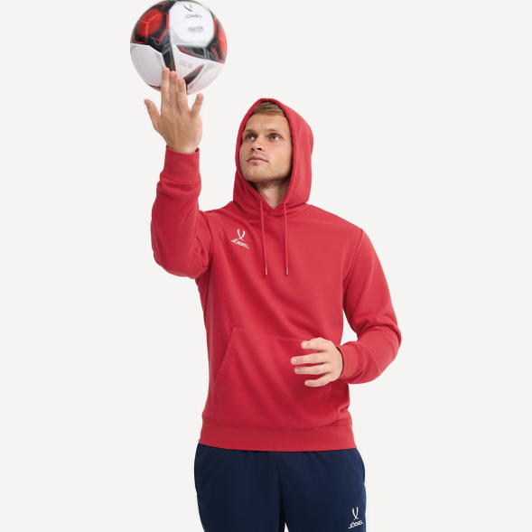 Худи JÖGEL ESSENTIAL Cotton Hoodie, красный