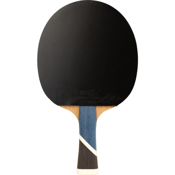 Ракетка для настольного тенниса DOUBLE FISH 5A+C, ITTF Approved, + 2 мяча