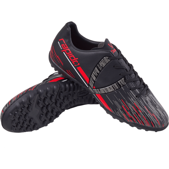 БЕЗ УПАКОВКИ Бутсы многошиповые JOGEL Rapido TF Black/grey