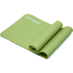 Коврик многофункциональный для туризма, фитнеса и йоги Atemi, AYM05GN, NBR, 183x61x1,0 см, зелёный