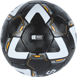 УЦЕНКА Мяч футбольный JOGEL Trinity №5, черный/белый