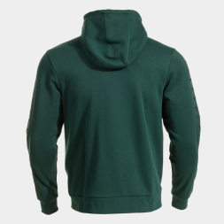 CHAQUETA CON CAPUCHA HEROIC VERDE NEGRO