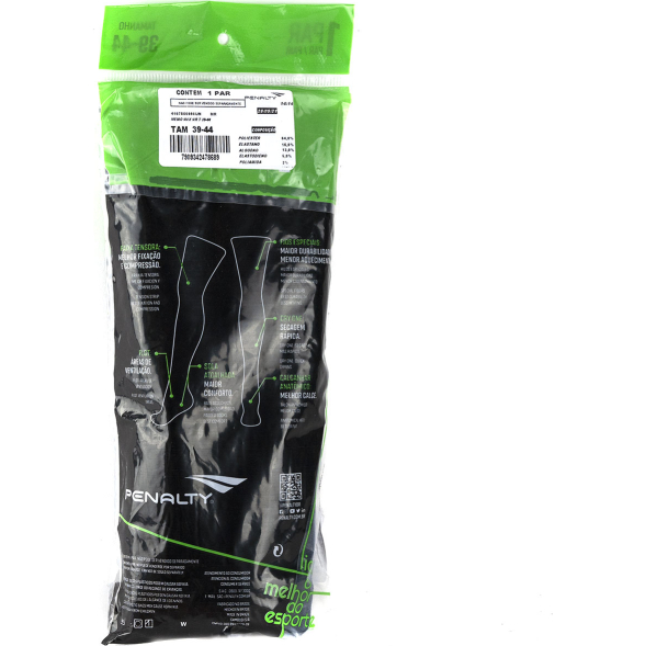 Гетры футбольные PENALTY MAX 4107854000UN, размер 39-44, красные