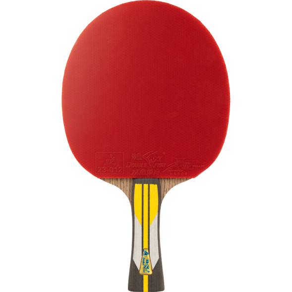 Ракетка для настольного тенниса DOUBLE FISH 6A+C, ITTF Approved, + 2 мяча