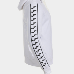 CHAQUETA CON CAPUCHA HEROIC BLANCO NEGRO