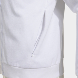 CHAQUETA CON CAPUCHA HEROIC BLANCO NEGRO