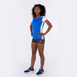 Футболка с коротким рукавом RECORD II Синий-белый