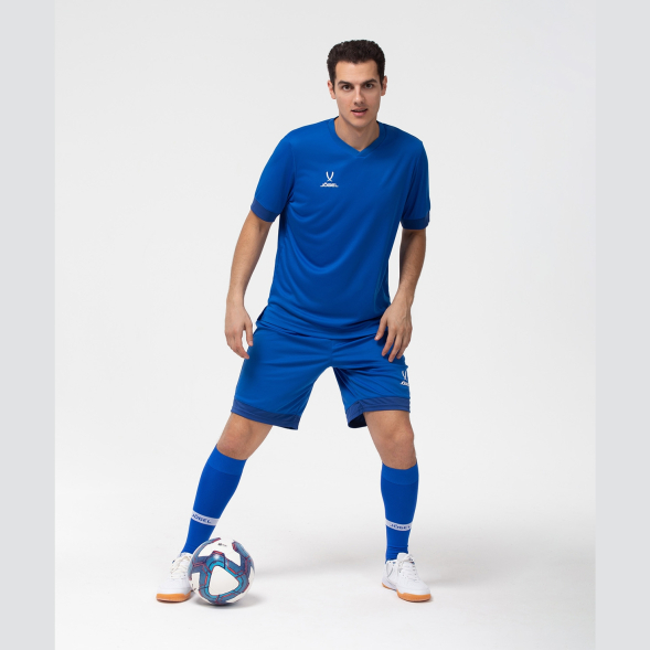 Шорты игровые JÖGEL DIVISION PerFormDRY Union Shorts, синий/темно-синий/белый