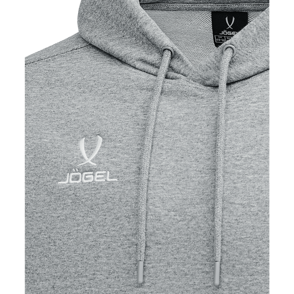 Худи JÖGEL ESSENTIAL Cotton Hoodie, серый меланж