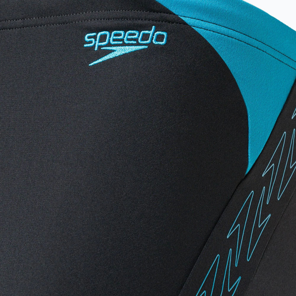 Плавки SPEEDO Hyperboom Placement, 8-00302015147, р.30 российский размер 46, полиэстер, ПБТ, черно-синий