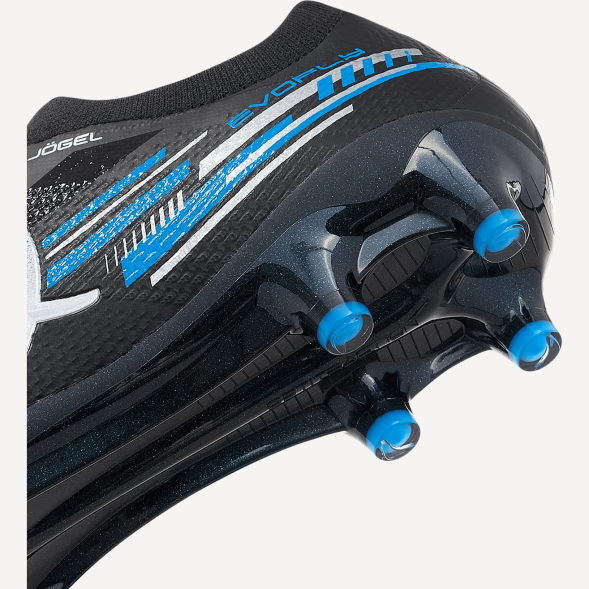Бутсы футбольные JÖGEL Evofly FG Pro Black/blue
