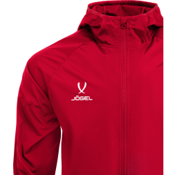 Куртка ветрозащитная JÖGEL CAMP Rain Jacket, красный, детский