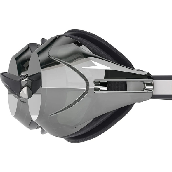 Очки для плав. SPEEDO Vanquisher 3.0 Mirrored, 8-00473409951, ЗЕРКАЛЬНЫЕ линзы, черная оправа
