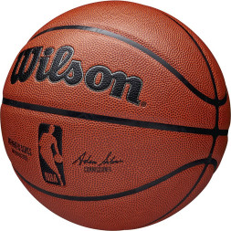 Мяч баск. WILSON NBA Authentic, WZ2016501XB7, р.7, полиуретан, коричневый
