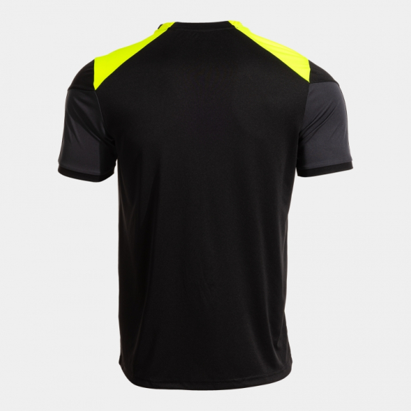 Игровая футболка JOMA DANUBIO NEGRO AMARILLO FLUOR