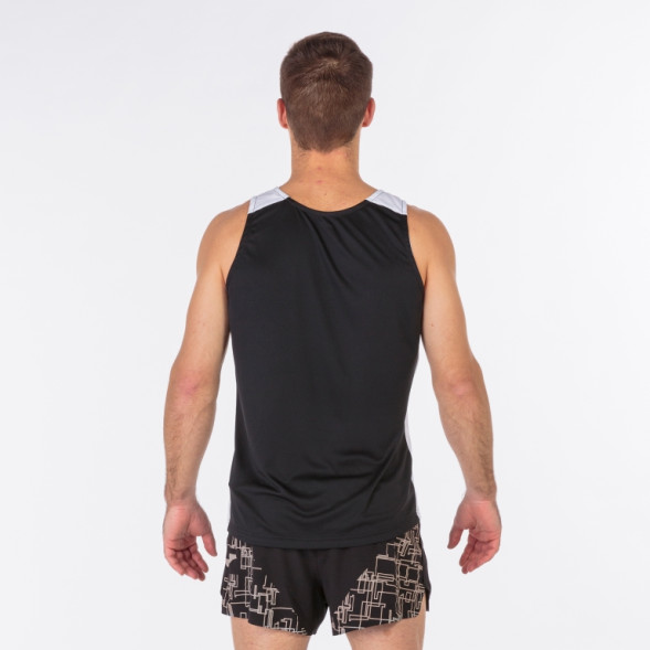 Майка на бретельках JOMA RECORD II Черный-белый