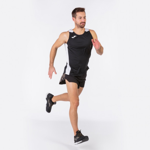 Майка на бретельках JOMA RECORD II Черный-белый