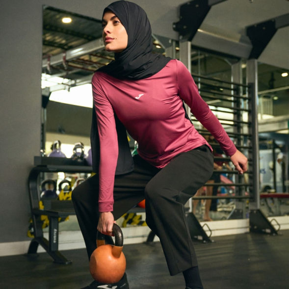 CAMISETA MANGA LARGA BREATH VIOLETA