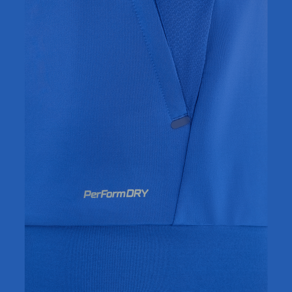 Джемпер тренировочный на молнии JÖGEL PREMIER PerFormDRY Training FZ Jacket, синий