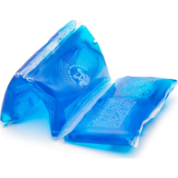 Многоразовый трех-секционный гелевый пакет для нагрева/охлаждения DISPO GEL, 351424, р.11*21 см