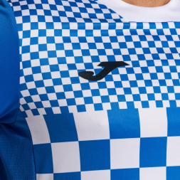 Игровая футболка JOMA FLAG III ROYAL BLANCO