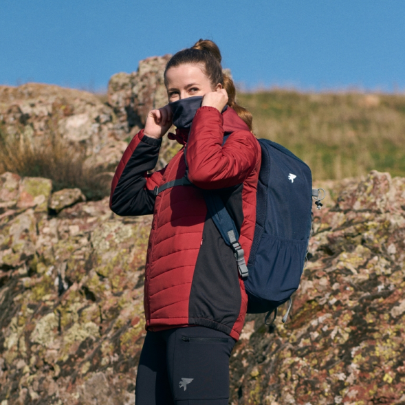 CHAQUETA LIGERA EXPLORER ROJO
