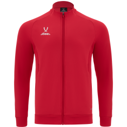 Джемпер тренировочный на молнии JÖGEL PREMIER PerFormDRY Training FZ Jacket, красный