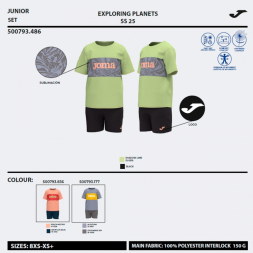 SET KIDS CAMP AZUL GRIS