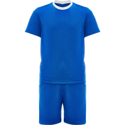 Форма футб. игровая TORRES Sport Junior, FJ-1022-06-128, рост 128 см, полиэстер, васильково-белый