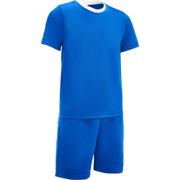 Форма футб. игровая TORRES Sport Junior, FJ-1022-06-128, рост 128 см, полиэстер, васильково-белый