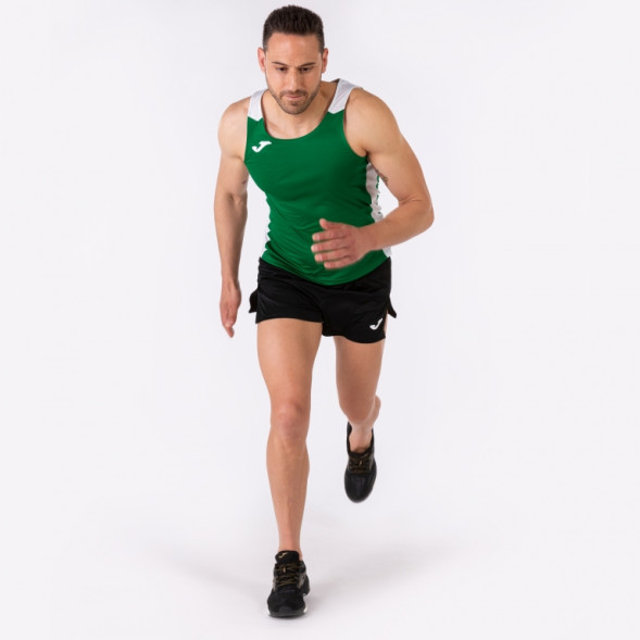 Майка на бретельках JOMA RECORD II Зеленый-белый