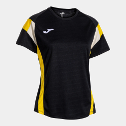 CAMISETA MANGA CORTA MONTREAL NEGRO AMARILLO