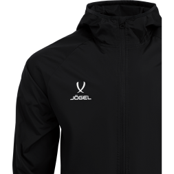 Куртка ветрозащитная JÖGEL CAMP Rain Jacket, черный, детский