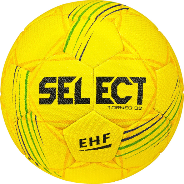 Мяч ганд. SELECT Torneo DB, 1690850555, р.1, EHF Appr, ПУ, гибрид.сш, желтый