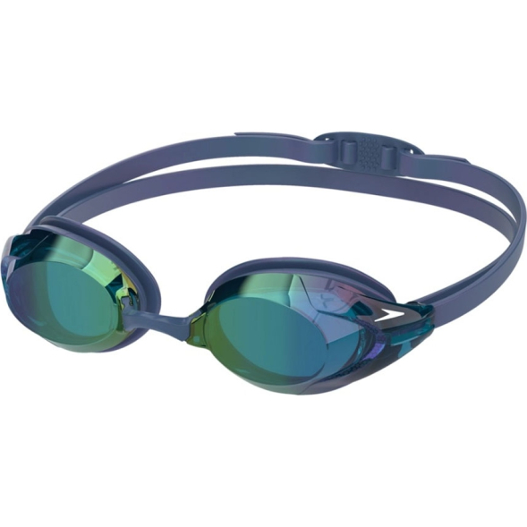 Очки для плав. SPEEDO Vanquisher 3.0 Mirrored, 8-00473717966, ЗЕРКАЛЬНЫЕ линзы, синяя оправа