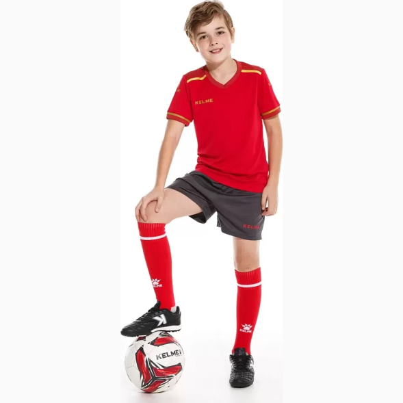 Форма футбольная детская KELME SHORT SLEEVE FOOTBALL SET