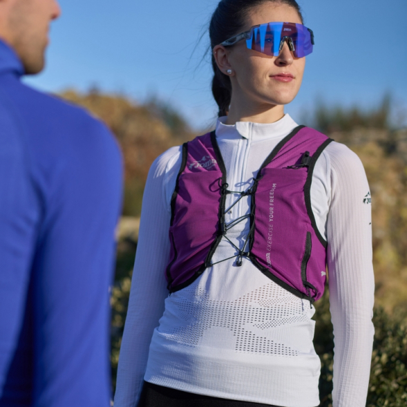 SUDADERA R-TRAIL NATURE BLANCO