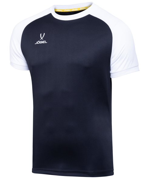 Футболка игровая JOGEL CAMP Reglan Jersey, черный/белый, детский