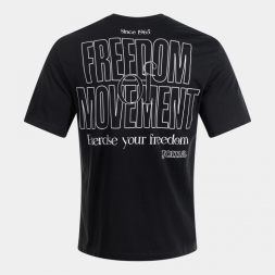 CAMISETA MANGA CORTA STEP NEGRO