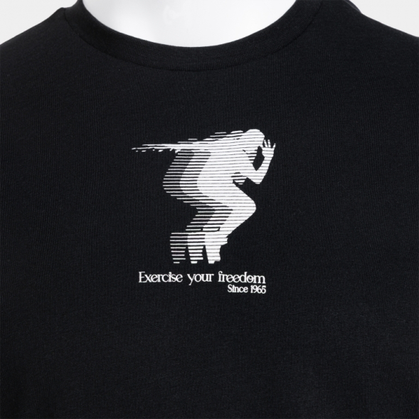 CAMISETA MANGA CORTA STEP NEGRO