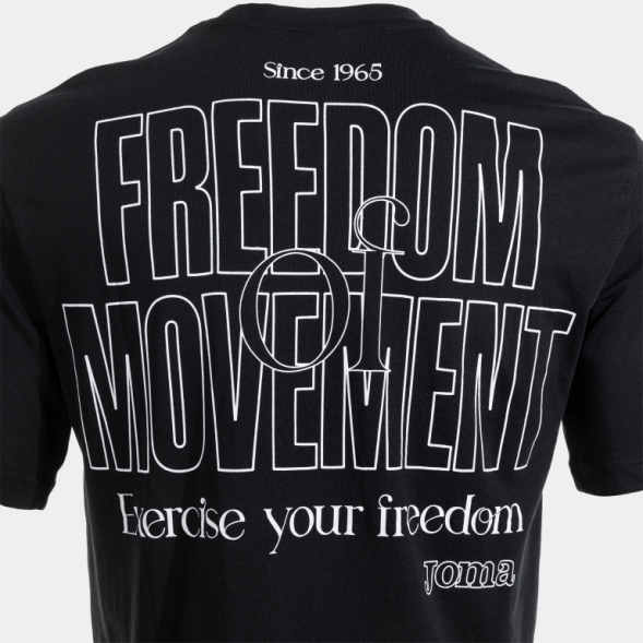 CAMISETA MANGA CORTA STEP NEGRO