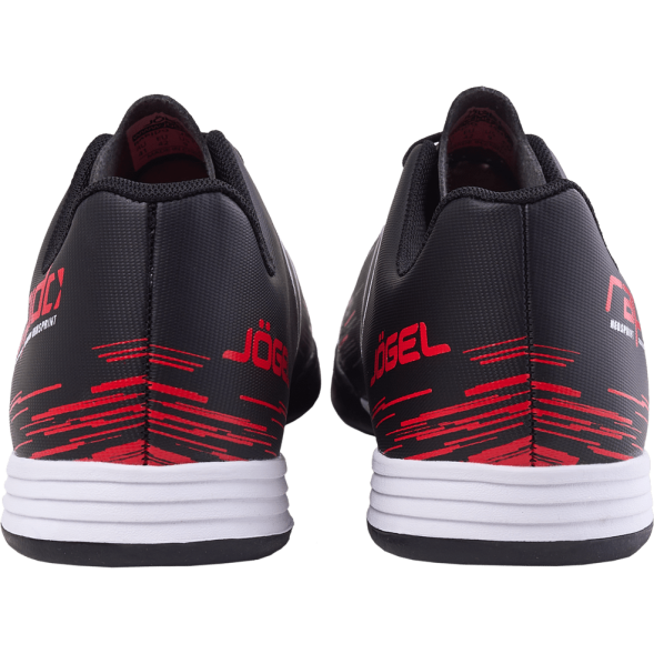 БЕЗ УПАКОВКИ Бутсы зальные JÖGEL Rapido IN Black/grey