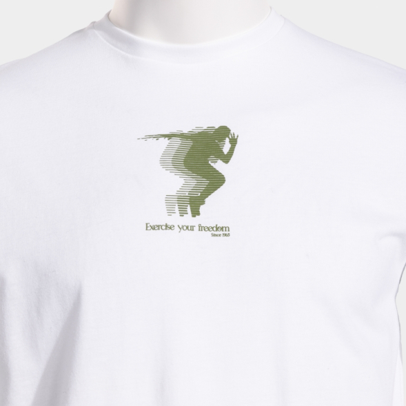 CAMISETA MANGA CORTA STEP BLANCO