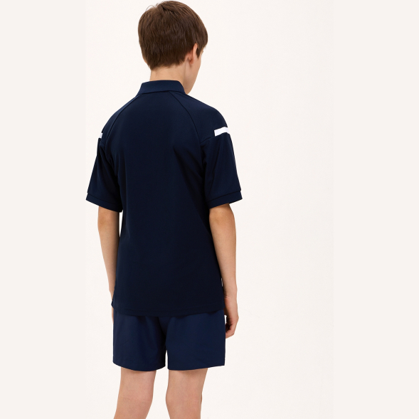 Поло JÖGEL CAMP 2 Poly Polo, темно-синий