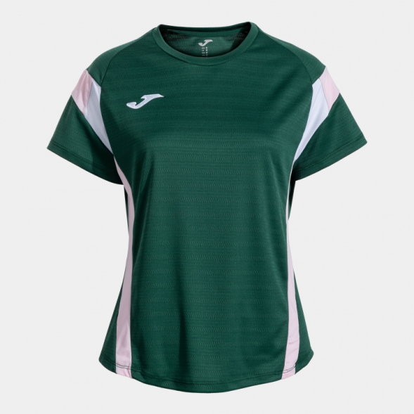 CAMISETA MANGA CORTA MONTREAL VERDE ROSA