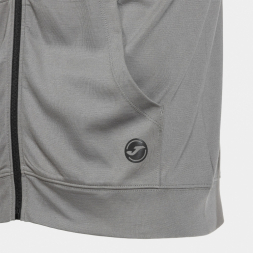 CHAQUETA CON CAPUCHA INDOOR GYM GRIS